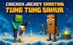 Chicken Jockey Shooting Tung Tung Sahur